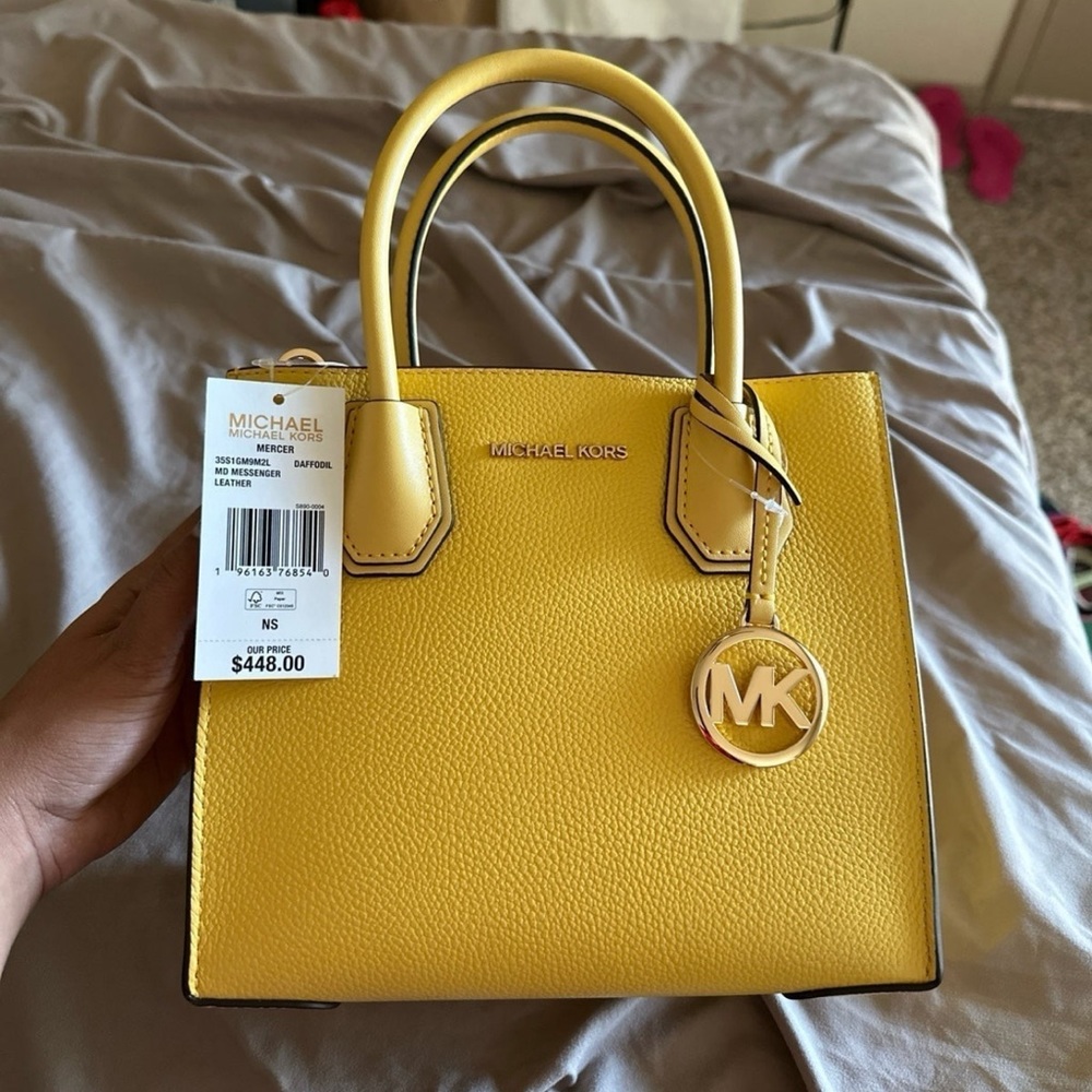 Michael Kors Mercer Crossbody bag Yellow